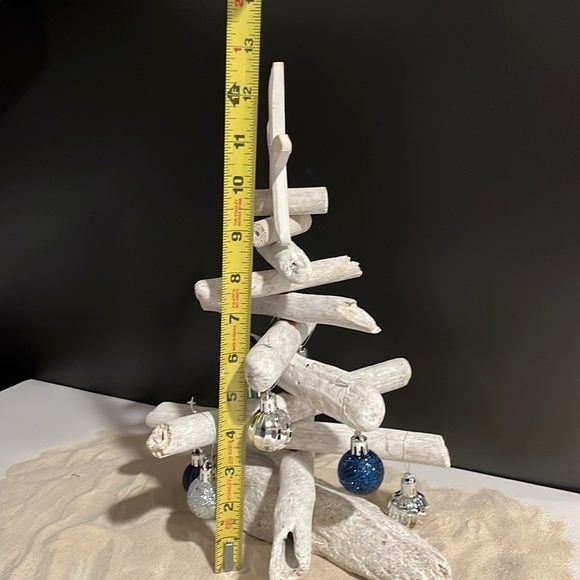 🆕 Coastal Driftwood Tree with Wood Star Beach Tropical - Picture 6 of 8